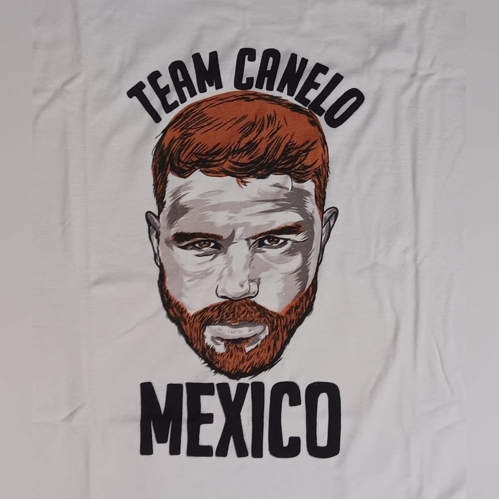 Team Canelo Alvarez Mexico t-shirt Boxing Champion NEW nwot